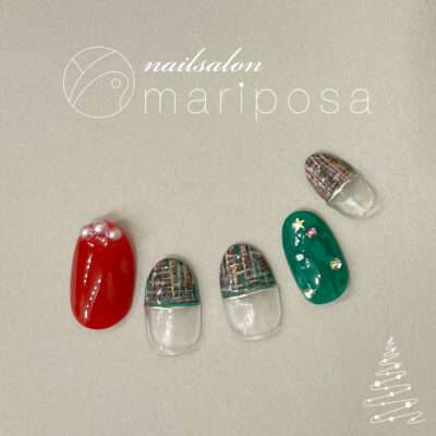ネイルサロン・マリポッサ new design｜Christmas 2025