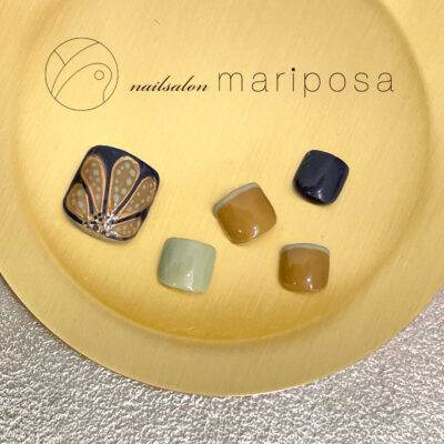 ネイルサロン・マリポッサ new design｜Foot Nail 2026 春